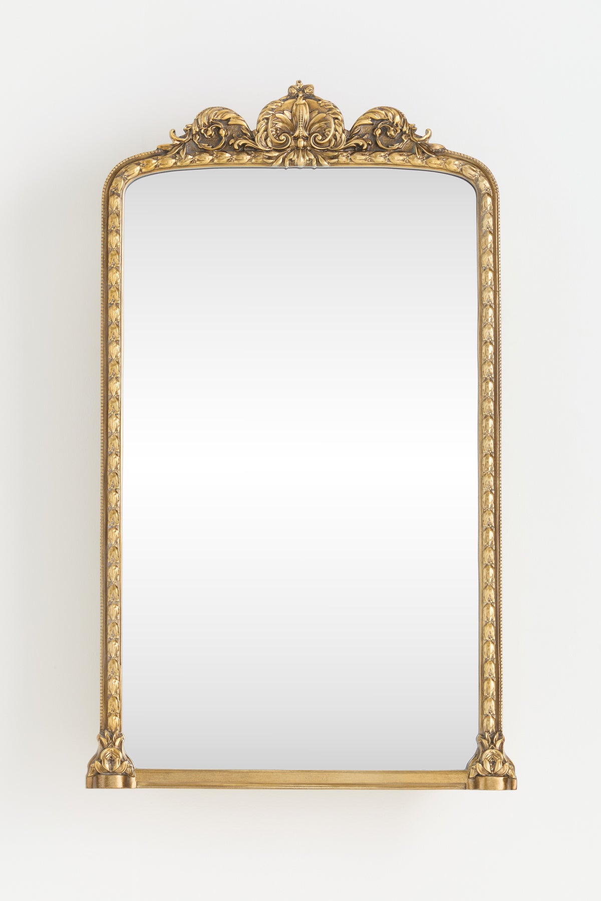 Hekla Baroque Arched Gold Medicine Cabinet in Brass, product view 3