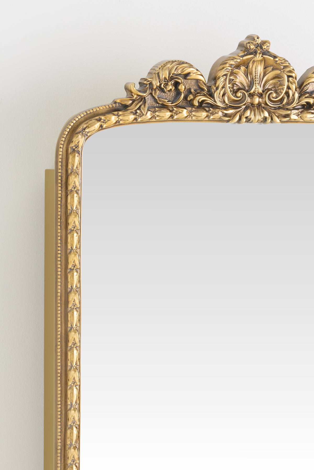 Hekla Baroque Arched Gold Medicine Cabinet in Brass, product view 4